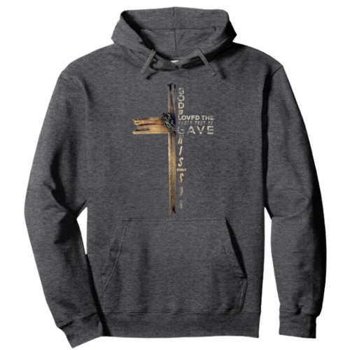 John 3:16 Bible Pullover Hoodie
