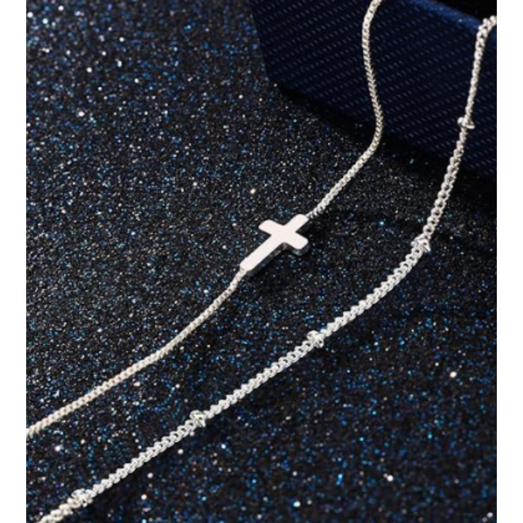 Adjustable Cross Bracelet