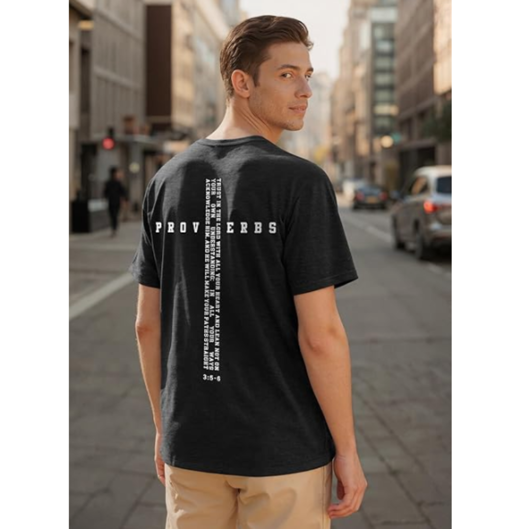 Bible Verse, Faith Cross T-Shirt