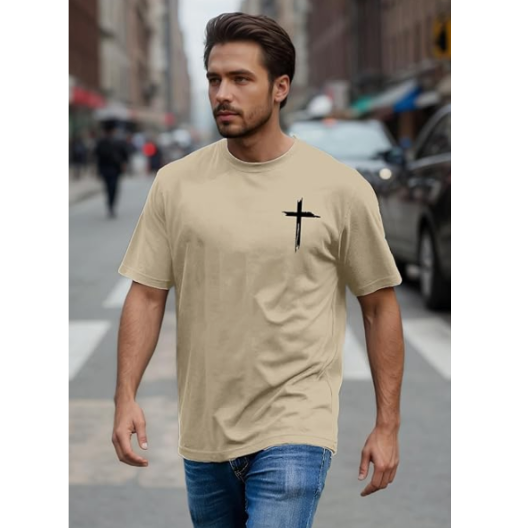 Bible Verse, Faith Cross T-Shirt