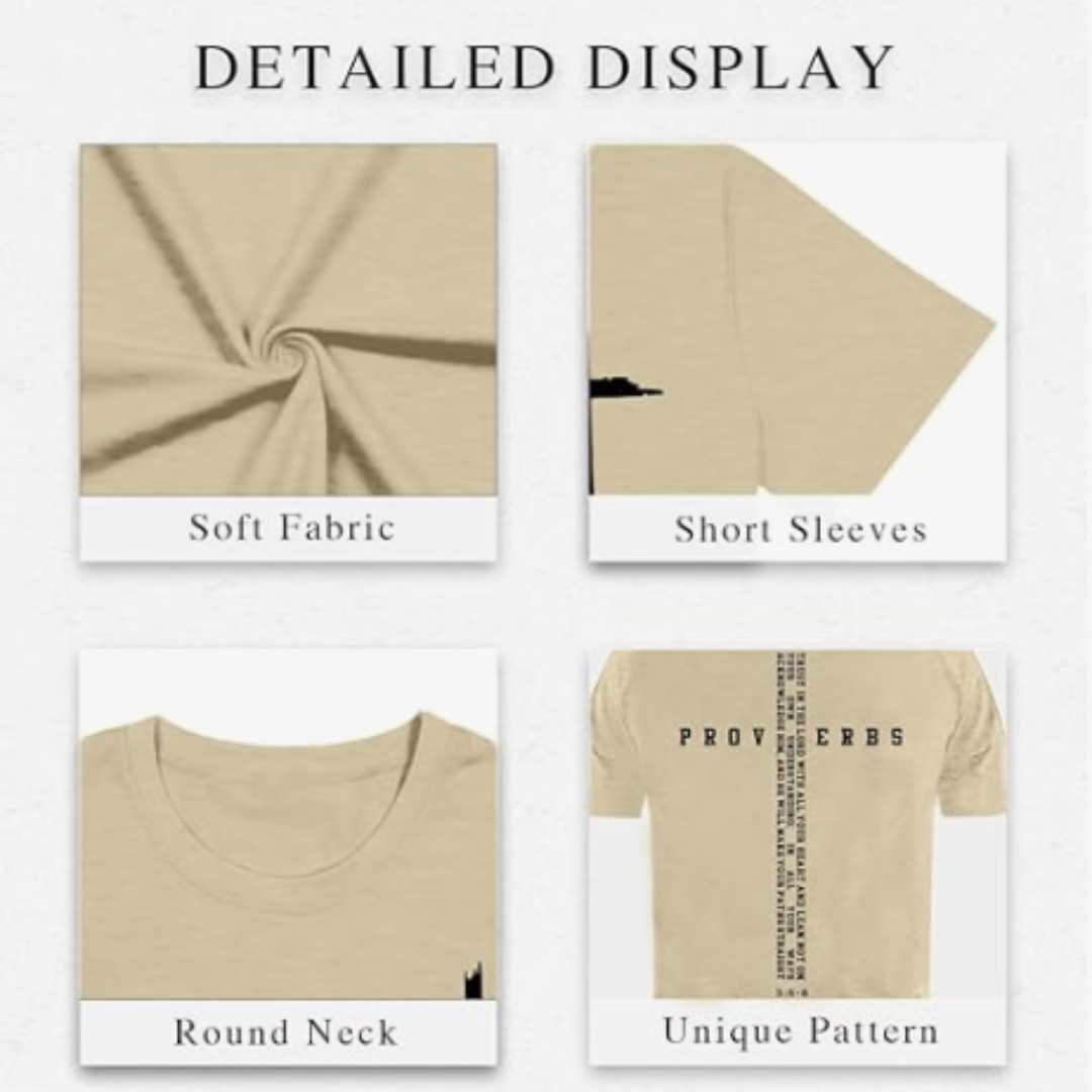 Bible Verse, Faith Cross T-Shirt