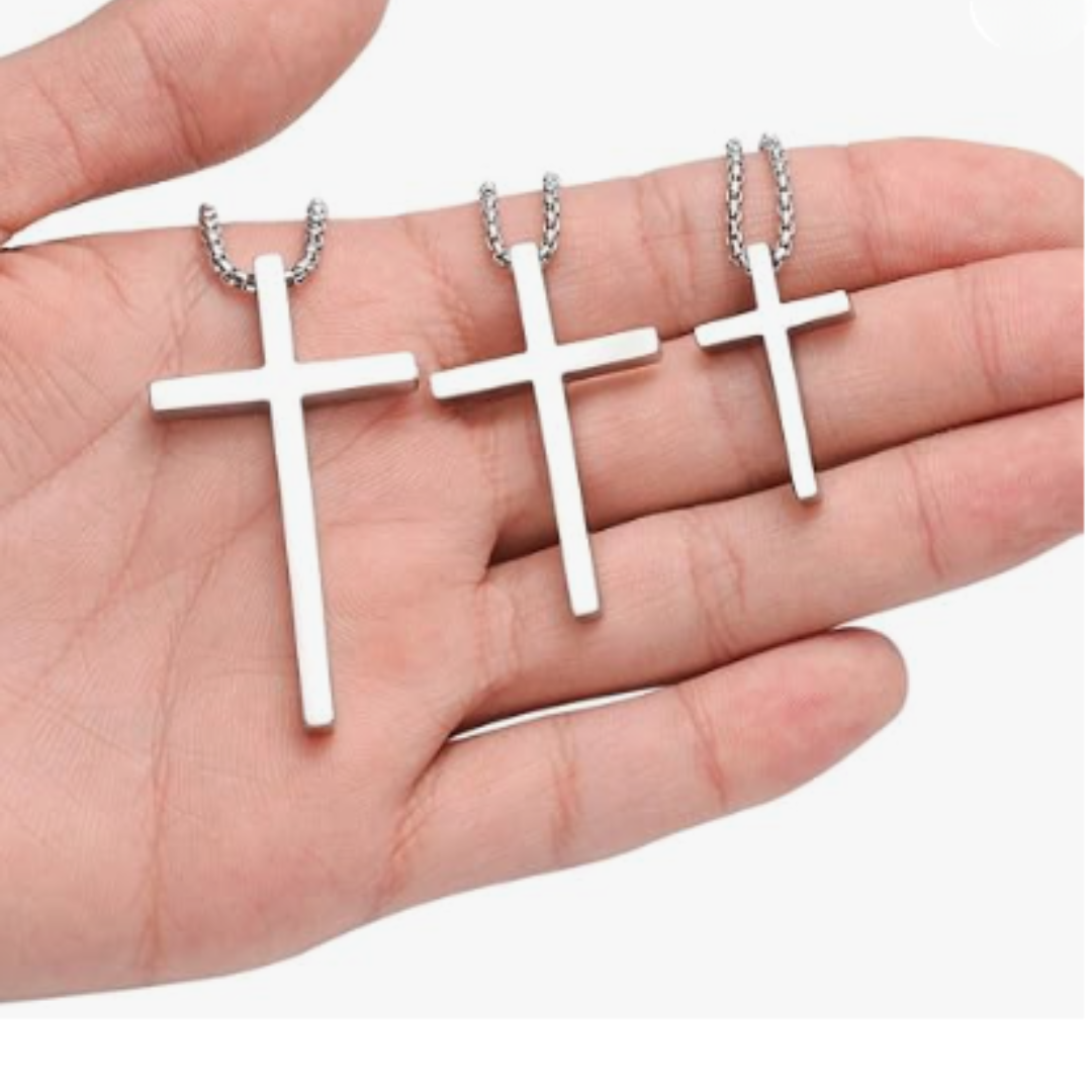 Stainless Steel Cross Necklace