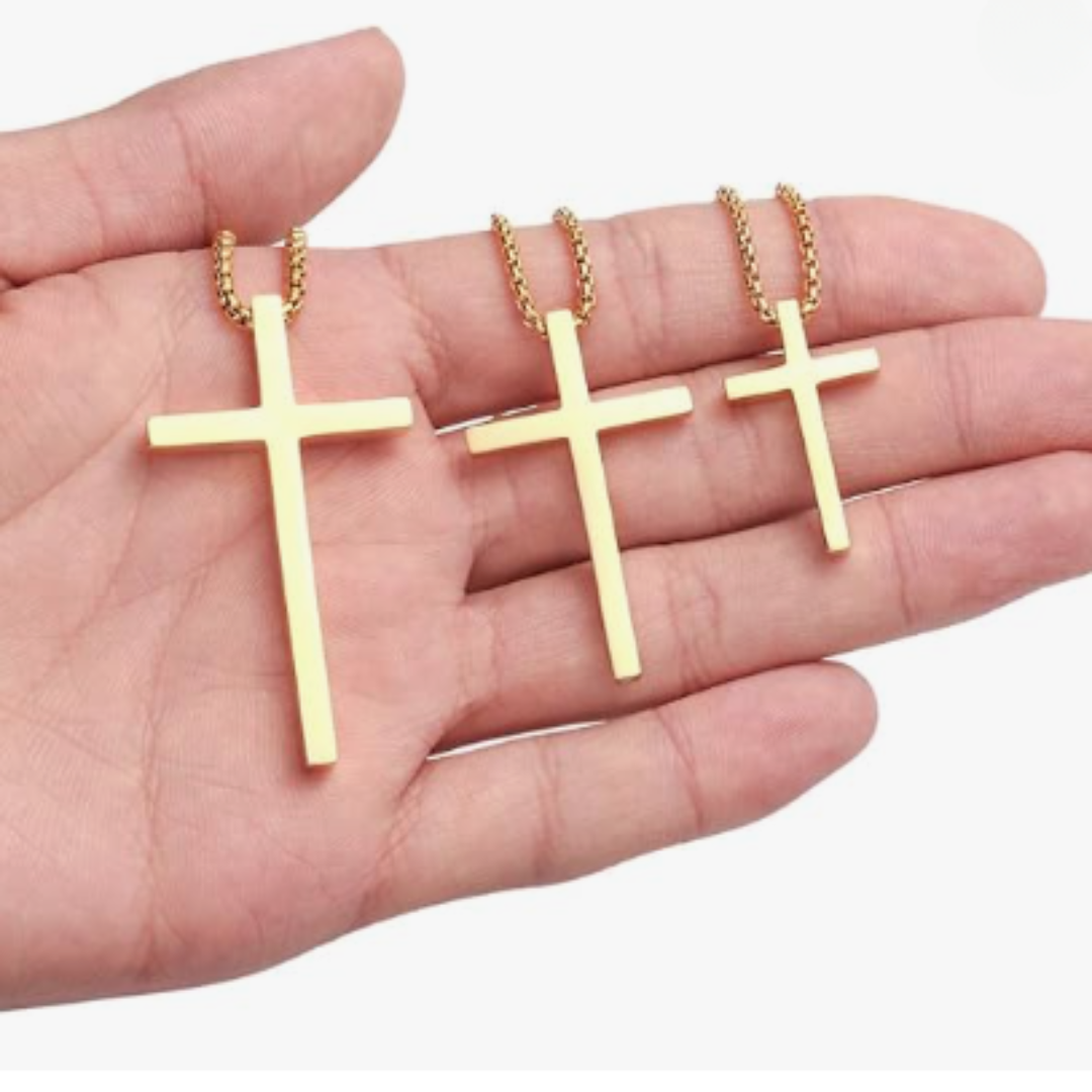 Stainless Steel Cross Necklace