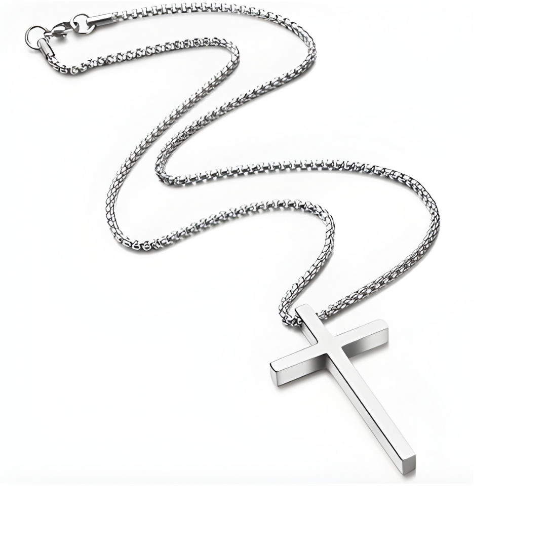 Stainless Steel Cross Necklace