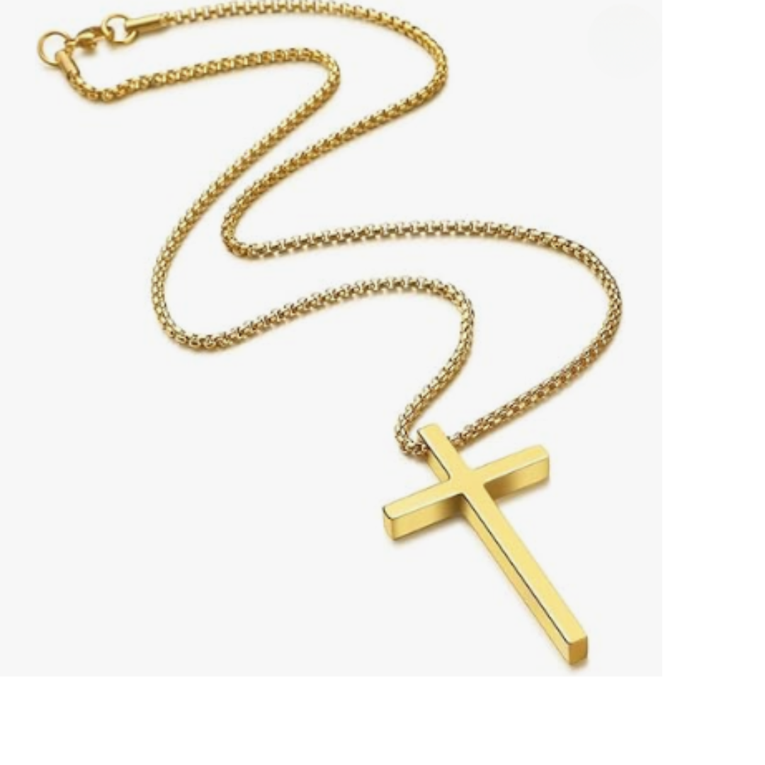 Stainless Steel Cross Necklace