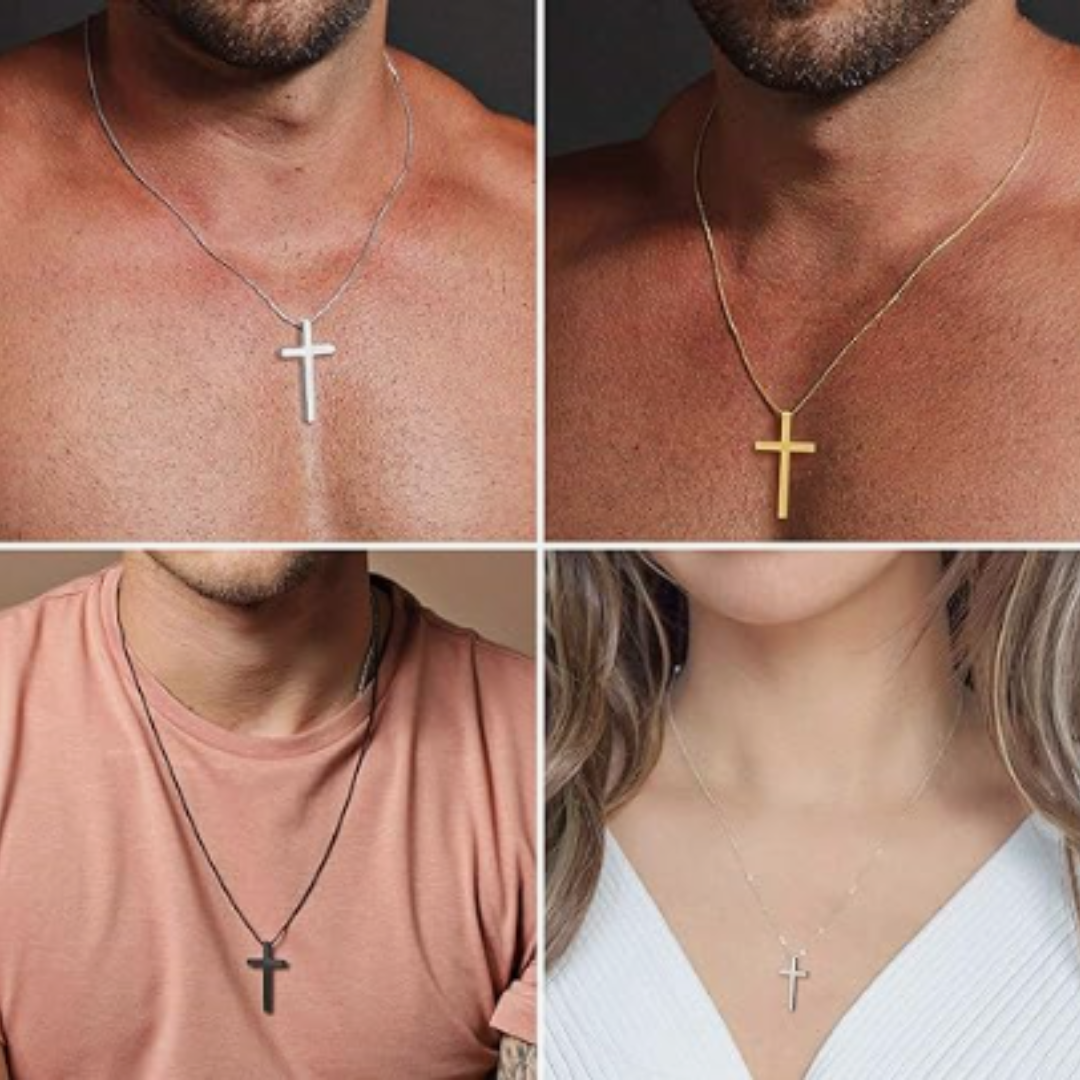 Stainless Steel Cross Necklace