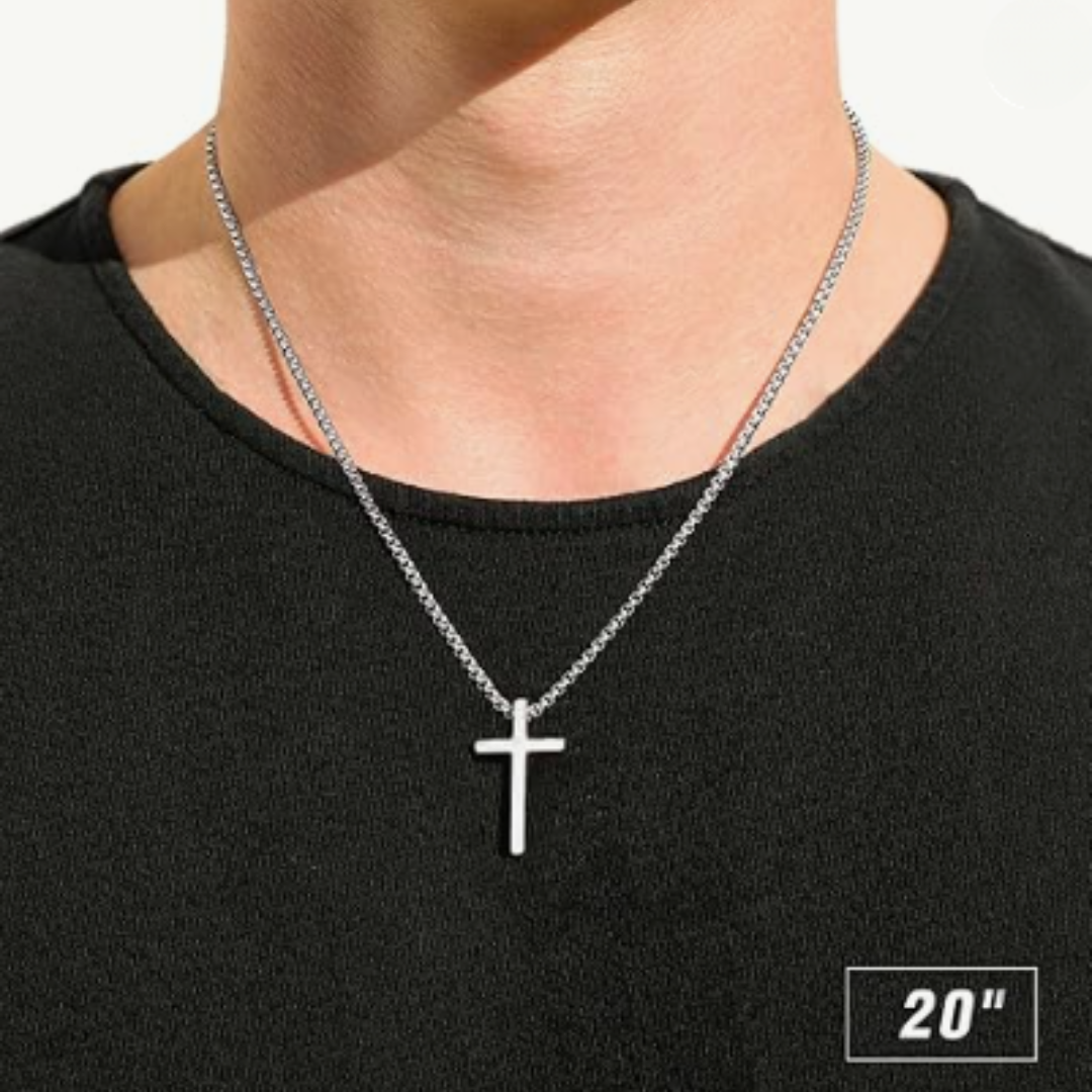 Stainless Steel Cross Necklace
