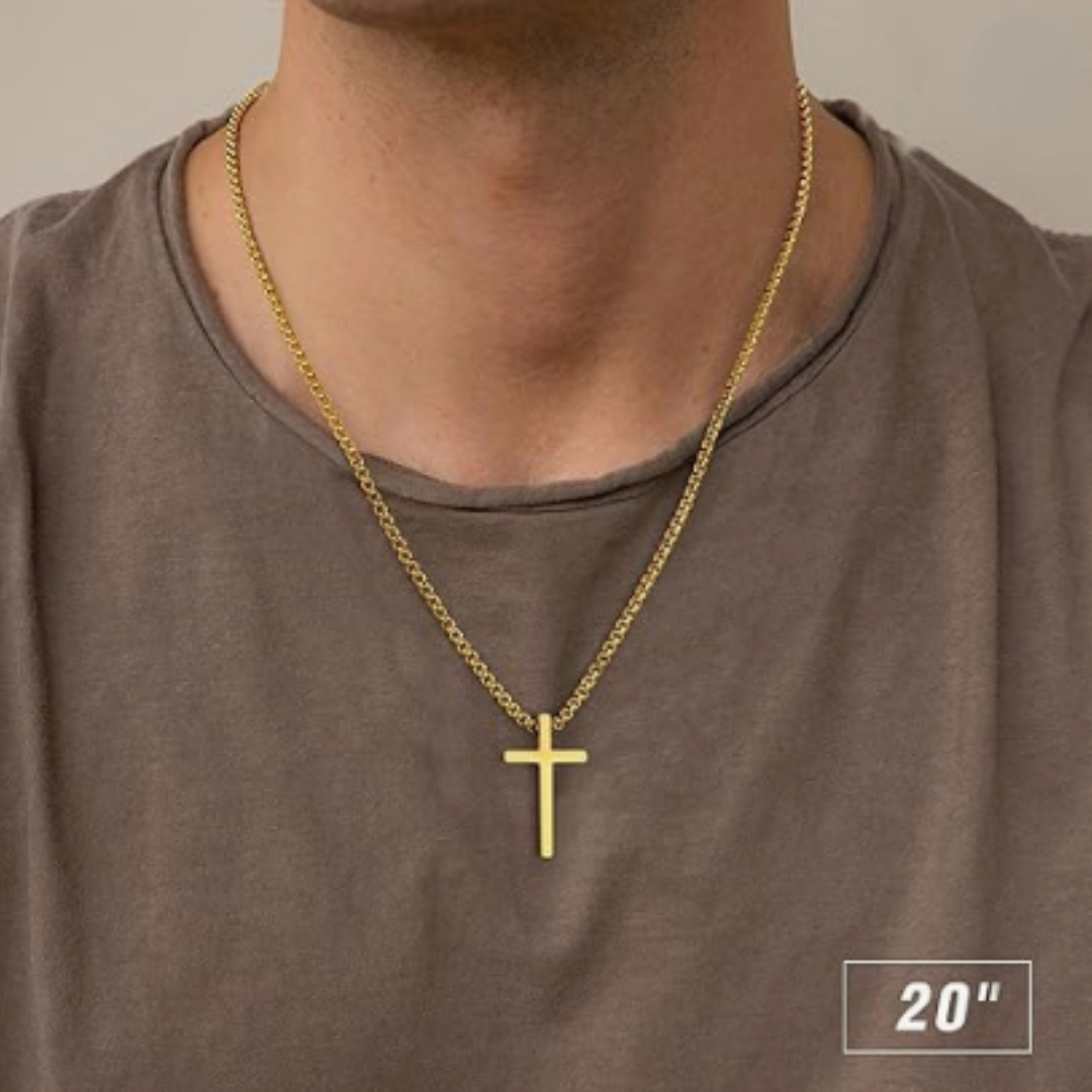 Stainless Steel Cross Necklace