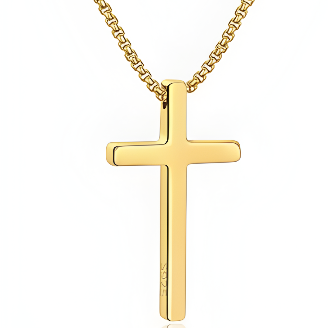 Stainless Steel Cross Necklace