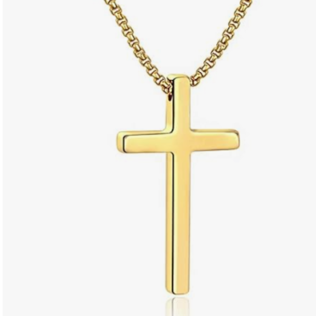 Stainless Steel Cross Necklace