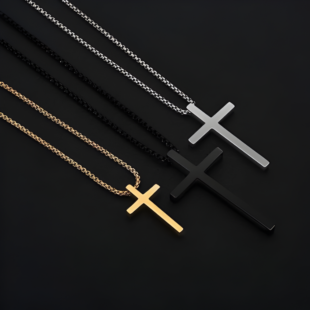 Stainless Steel Cross Necklace