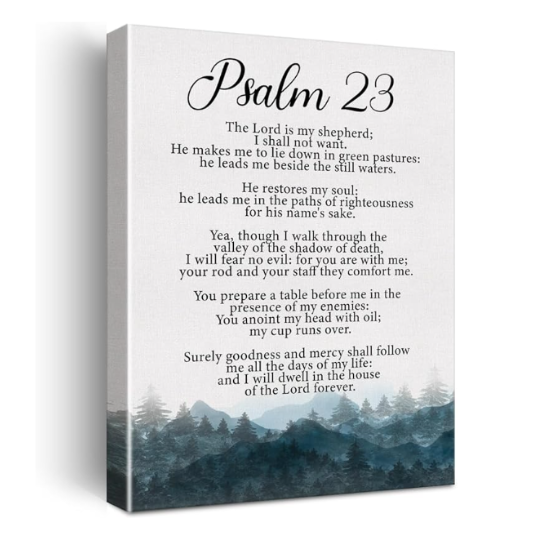 Psalms 23 Wall Art