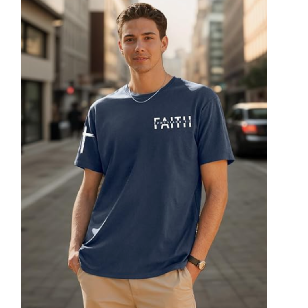 Vintage Cross Bible Verse Shirt