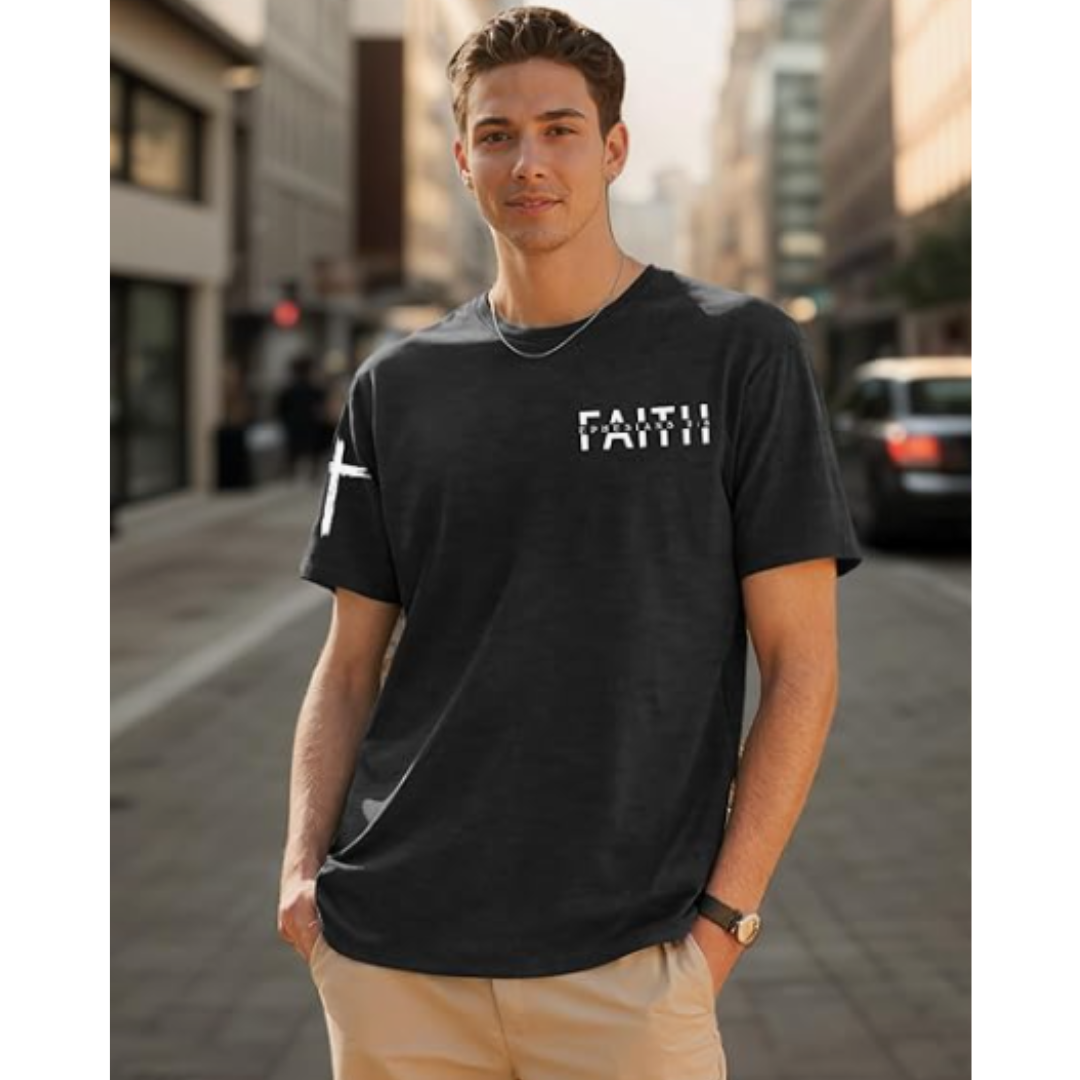 Vintage Cross Bible Verse Shirt