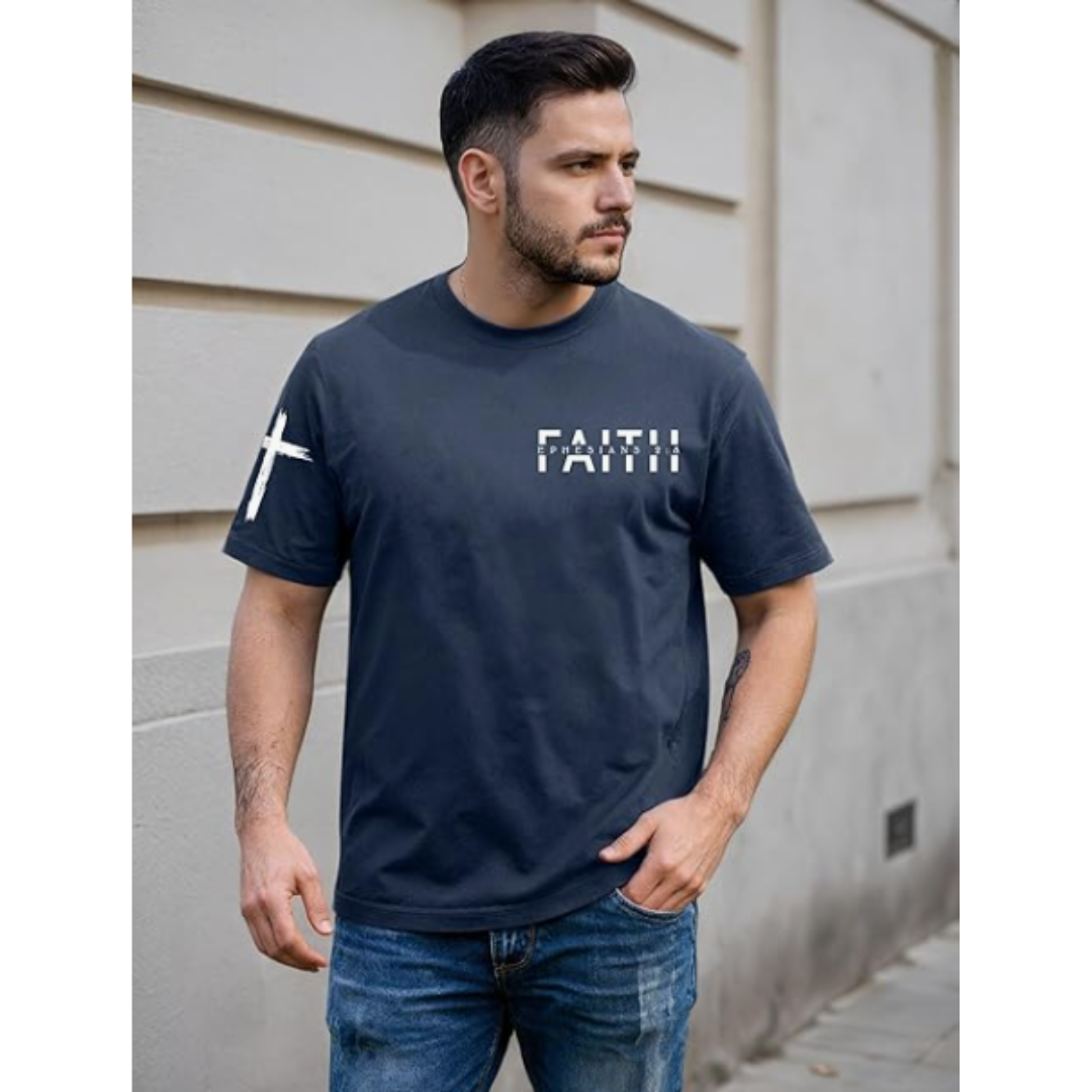 Vintage Cross Bible Verse Shirt