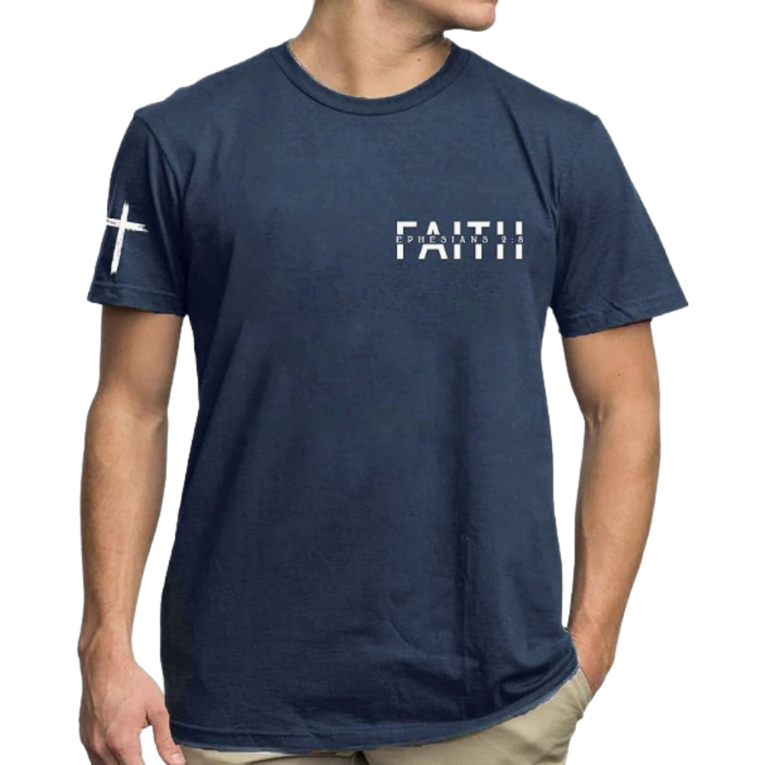 Vintage Cross Bible Verse Shirt