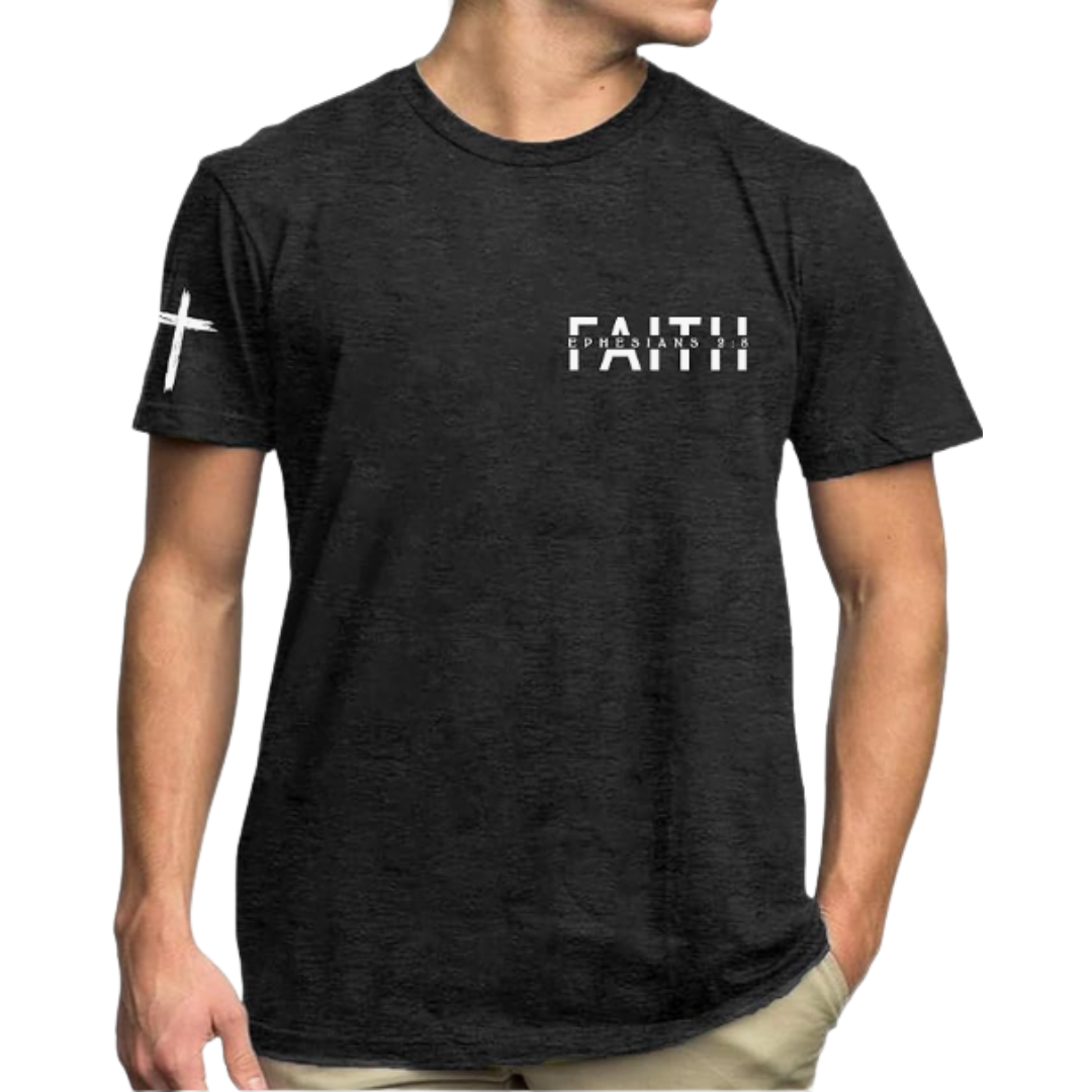 Vintage Cross Bible Verse Shirt