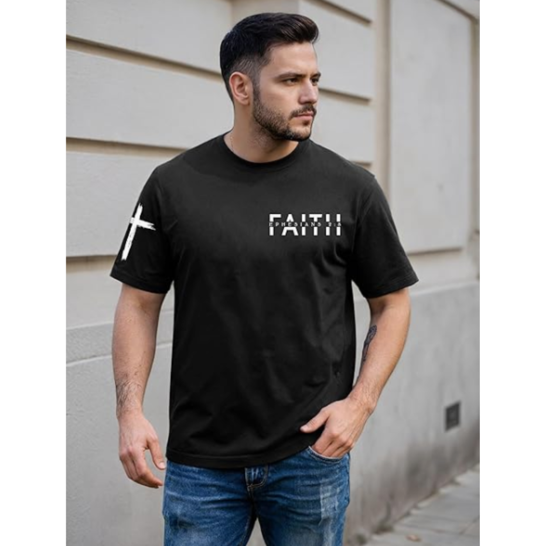 Vintage Cross Bible Verse Shirt