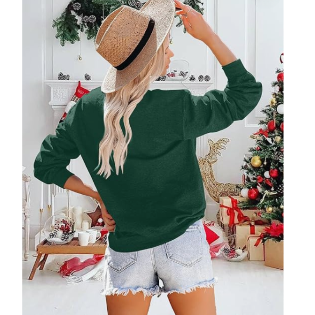 "Oh Come Let Us Adore Him", Faith Graphic Pullover