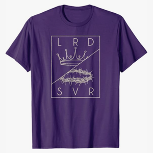 Unisex Vintage Retro Lord & Savior Tee