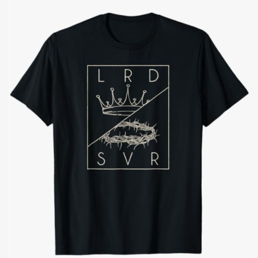 Unisex Vintage Retro Lord & Savior Tee