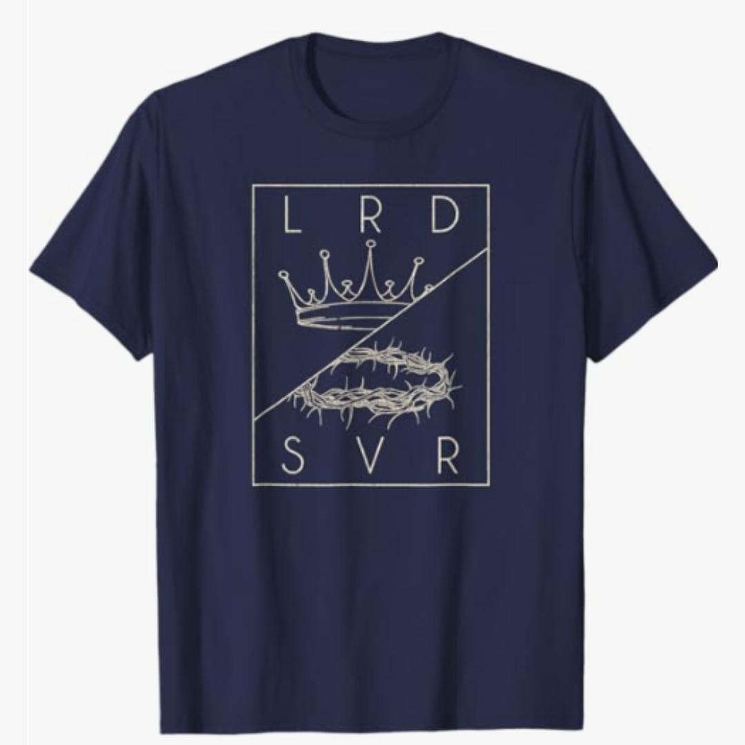 Unisex Vintage Retro Lord & Savior Tee