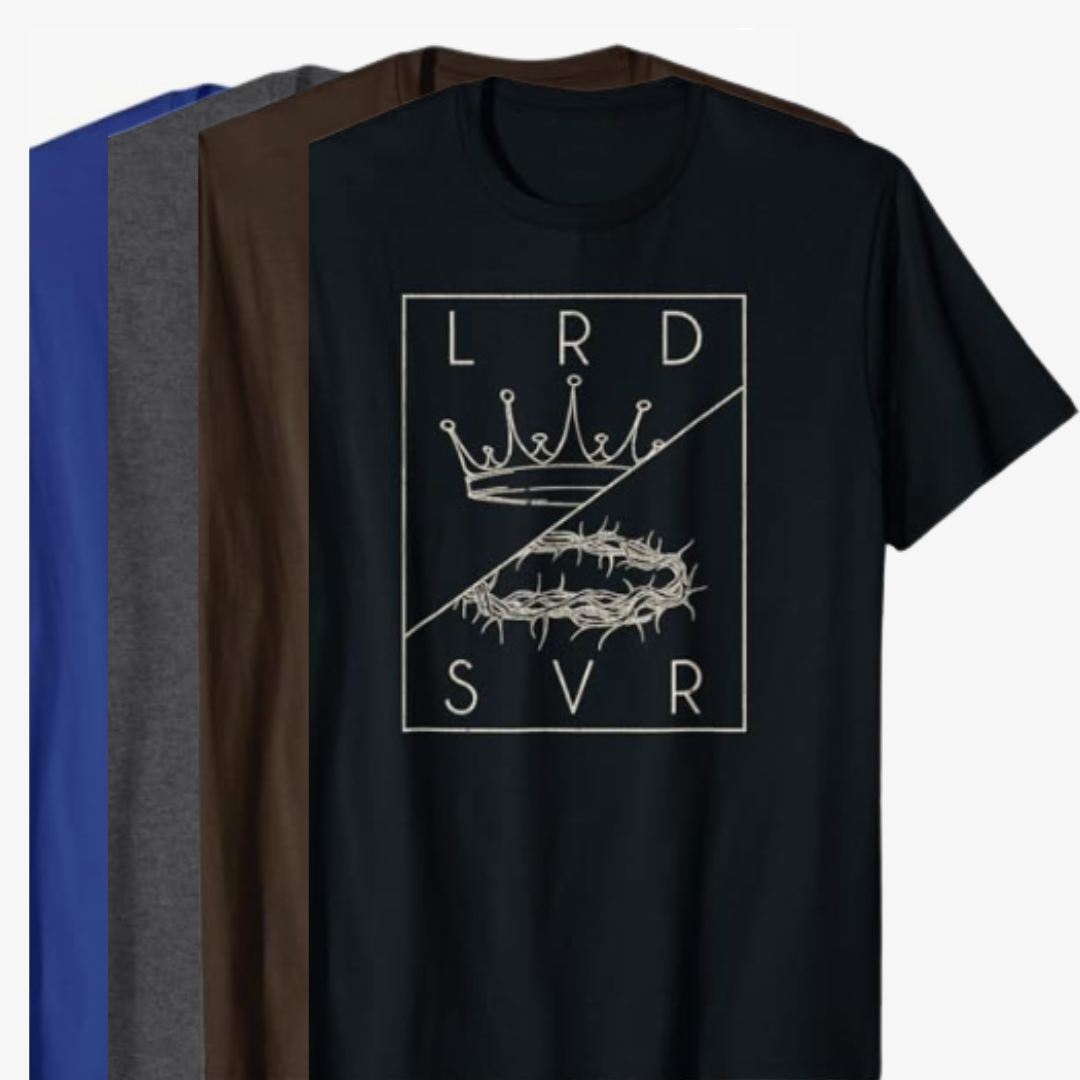Unisex Vintage Retro Lord & Savior Tee