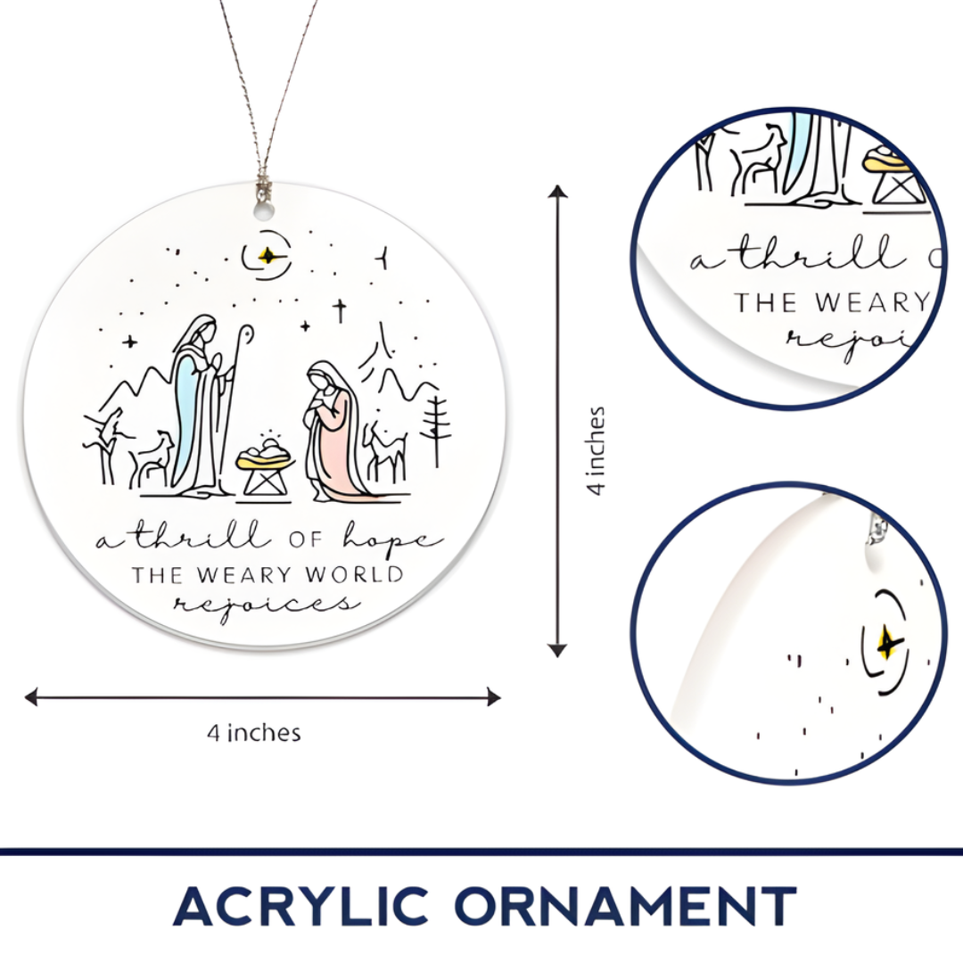 O Holy Night Holy Ornament
