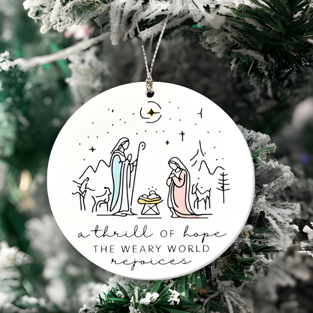 O Holy Night Holy Ornament