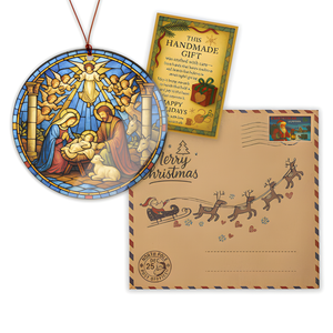 Acrylic Nativity Ornament