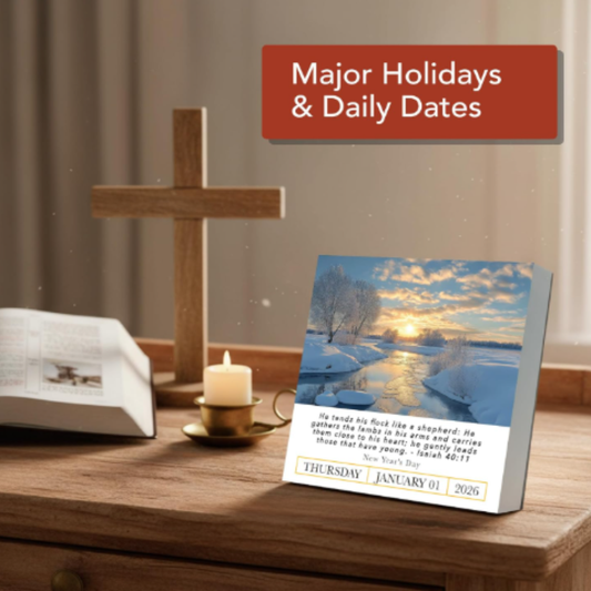 2026 Daily Scripture Calendar