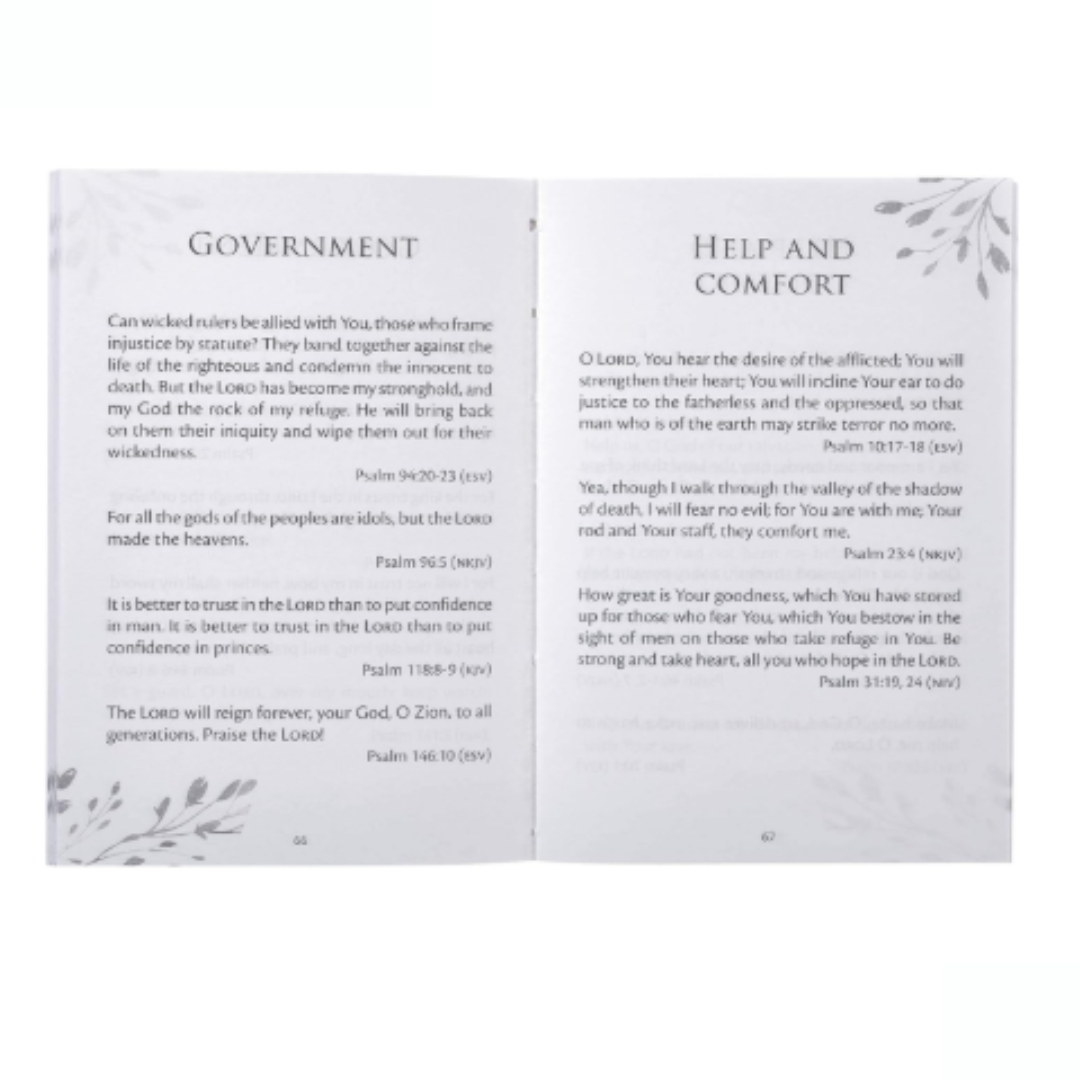 The Psalms for Joyful Living, Devotional