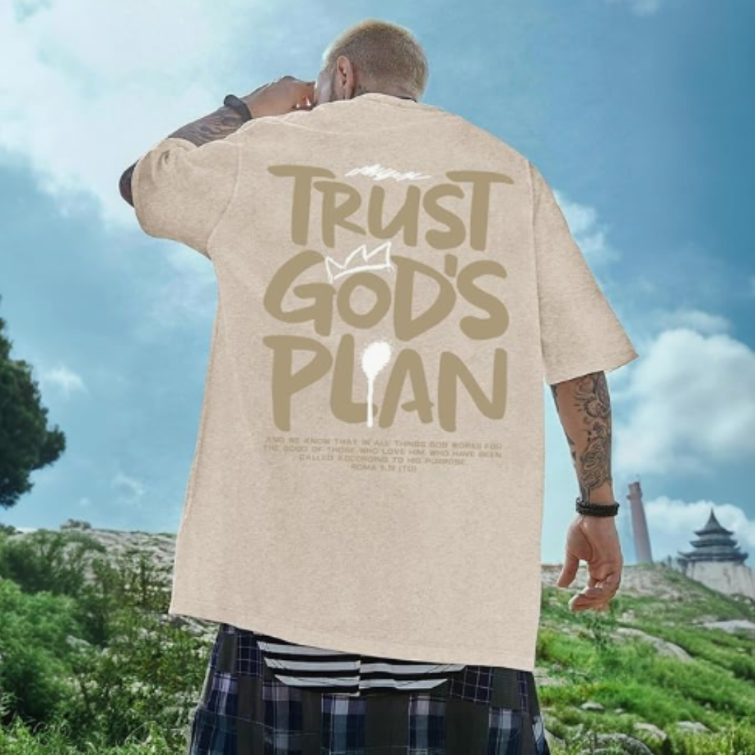 Acid Wash Mens Loose Fit T-Shirt